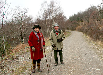 The path is easy going and is probably suited to all ages