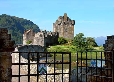 Eilean Donan Castle Dornie, by Kyle of Lochalsh