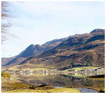 The road up the glen to Sallachy