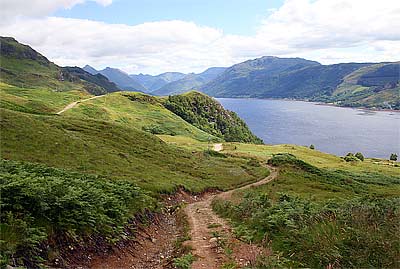 Looking to Kintail from Inverinate